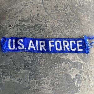 U.S. AIR FORCE blue tape patch, vintage